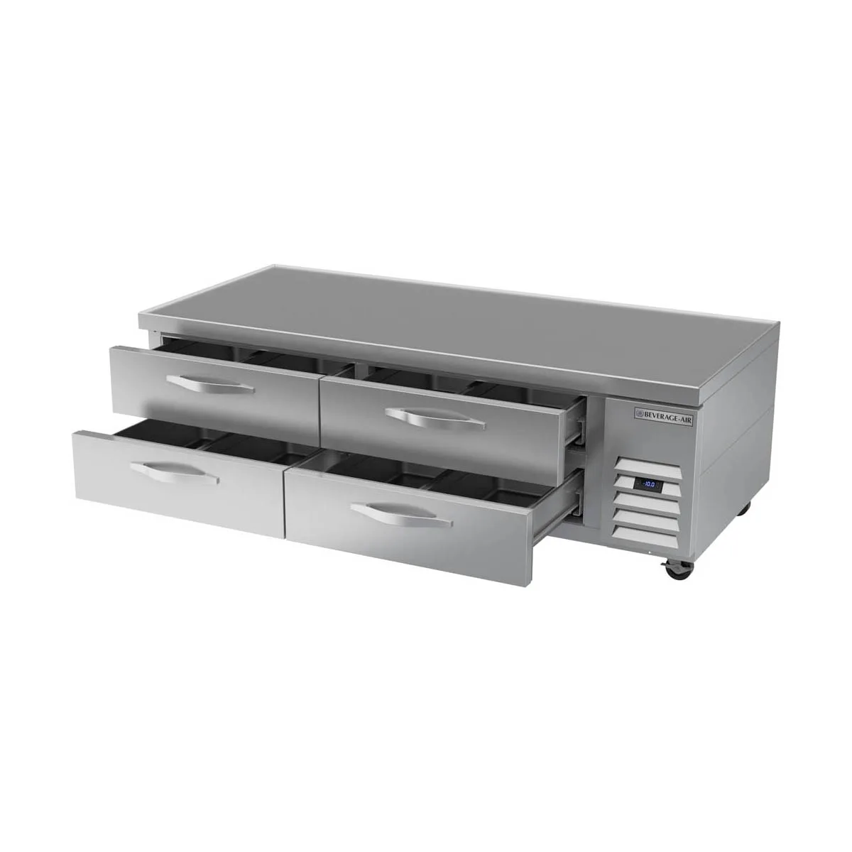 Beverage Air WTFCS72HC 72" 4 Drawers Worktop Cook Stand Freezer w/ Marine Edge, 14.5 cu. ft.