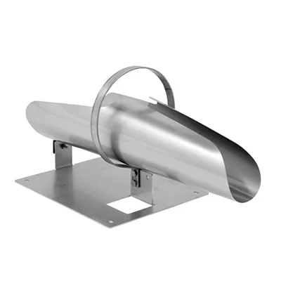 Omcan USA 46792 Roast Tyer, 21-1/2" L, 3-1/2" Front Opening, 9" Rear Opening, Stainless Steel, NSF