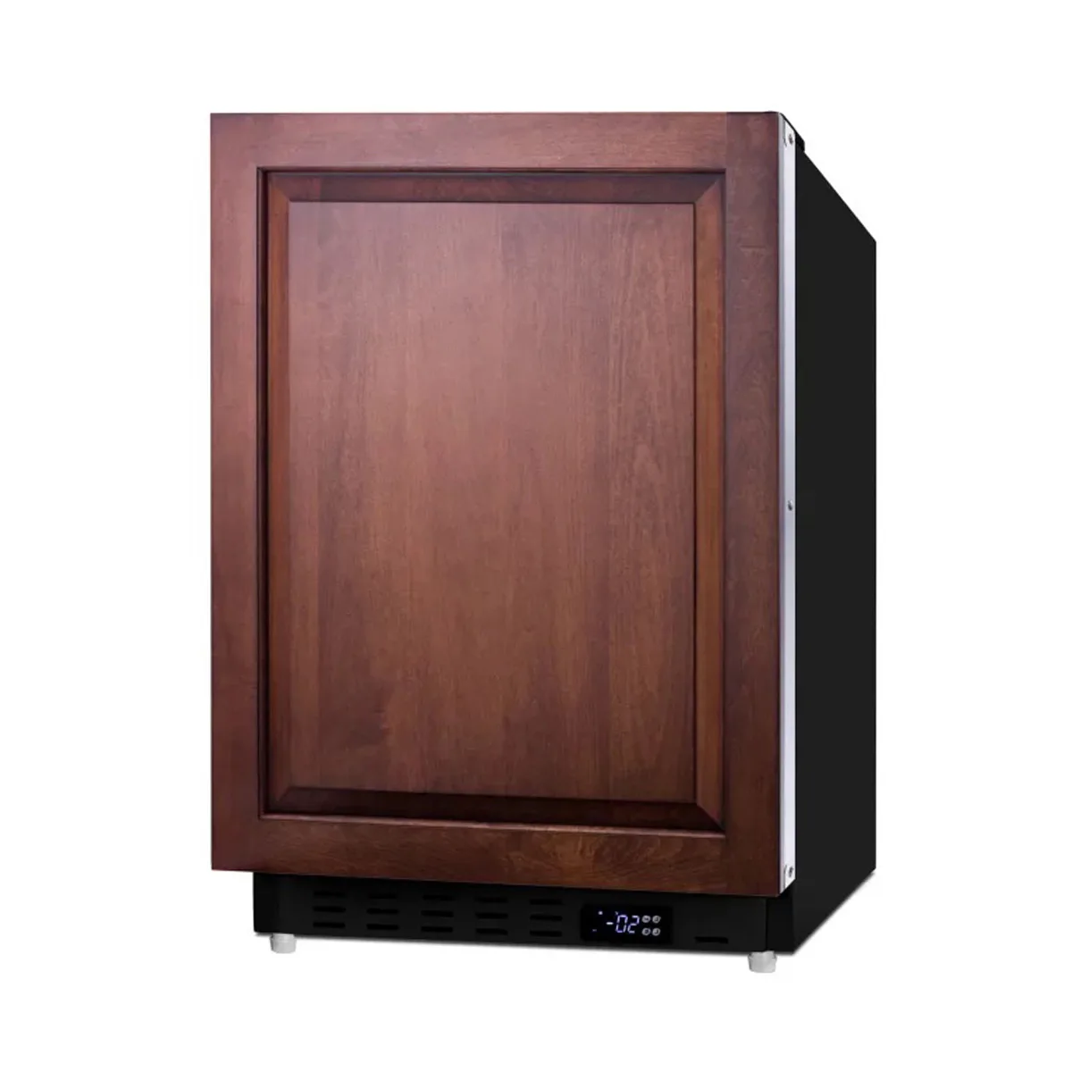 Summit ALFZ37BIF 20" Built-in or Freestanding Undercounter Freezer in Black, 2.68 cu. ft.