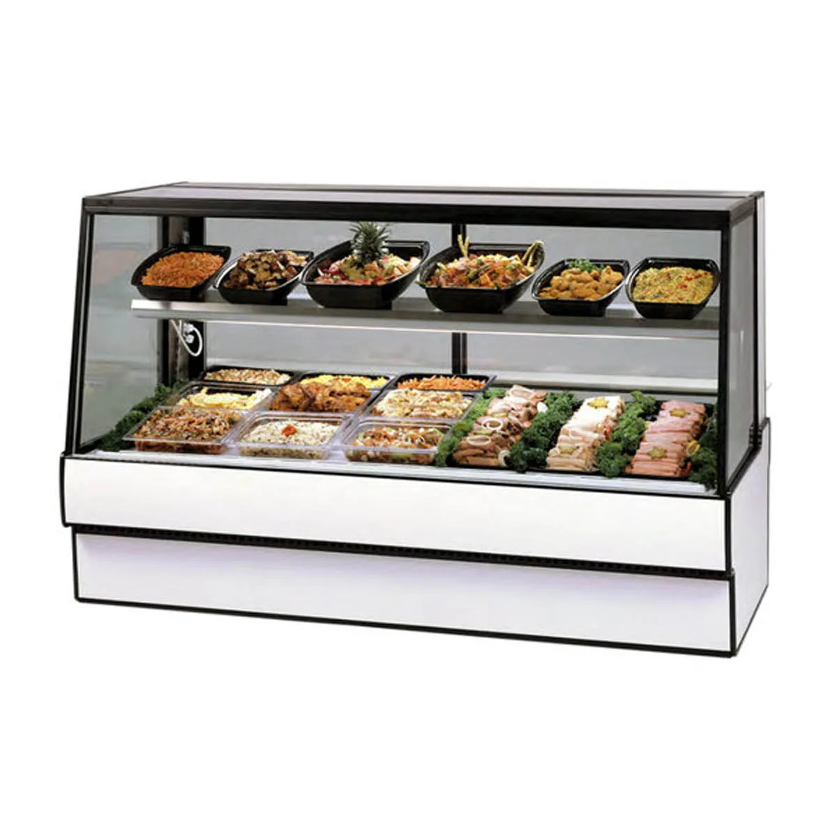 Federal Industries SGR7748CD 77" Flat Refrigerated Deli Display Case