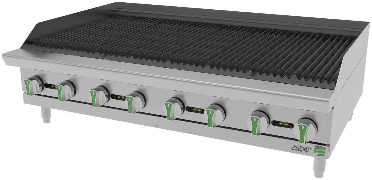 Asber AERB 48 EM Countertop Gas Charbroiler