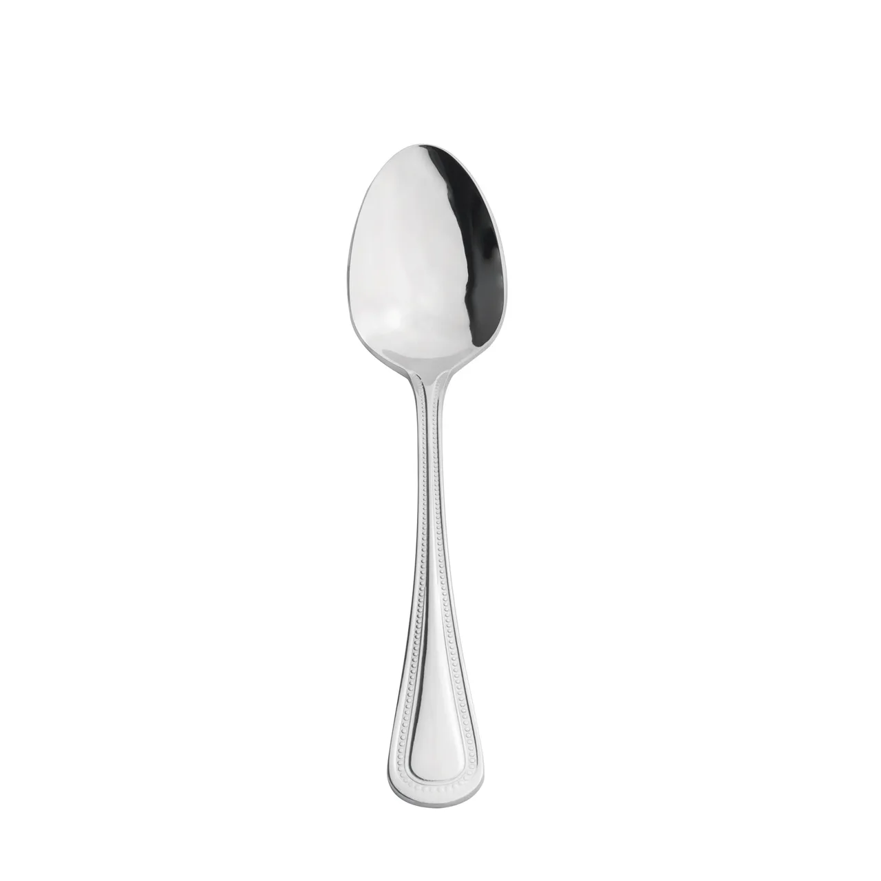 CAC China 8008-03 - Golden Pearl Dinner Spoon, 7¼" Length, 18/8 Stainless Steel Heavy Weight, 1 Dozen