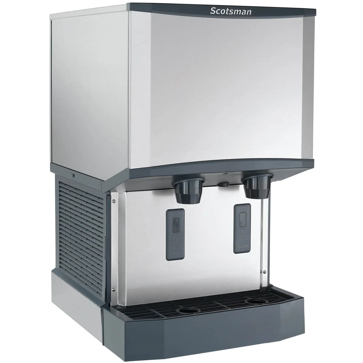 Scotsman HID525A-1 21" Countertop Nugget 500 lb Ice & Water Dispenser, Air Cooled, 25 lb Bin