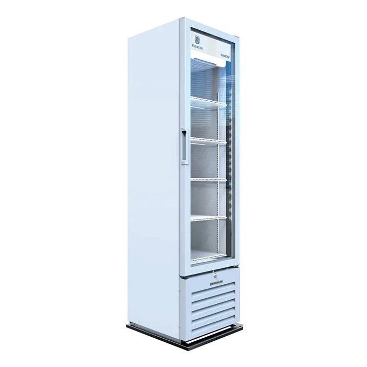 Beverage Air MT08-1H6W 18" Marketeer One Glass Door Merchandiser in White, 7.69 cu. ft.