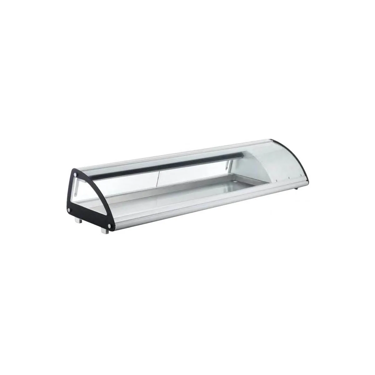 Omcan USA 43116 69" Countertop Refrigerated Sushi Display Case, White
