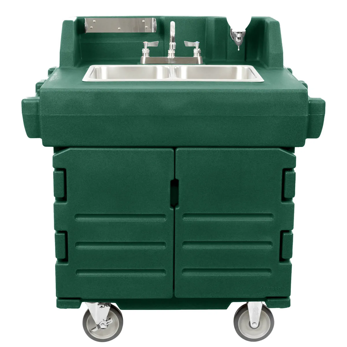 Cambro KSC402519 Camkiosk® Hand Sink Cart, with 2 Compartment Sink