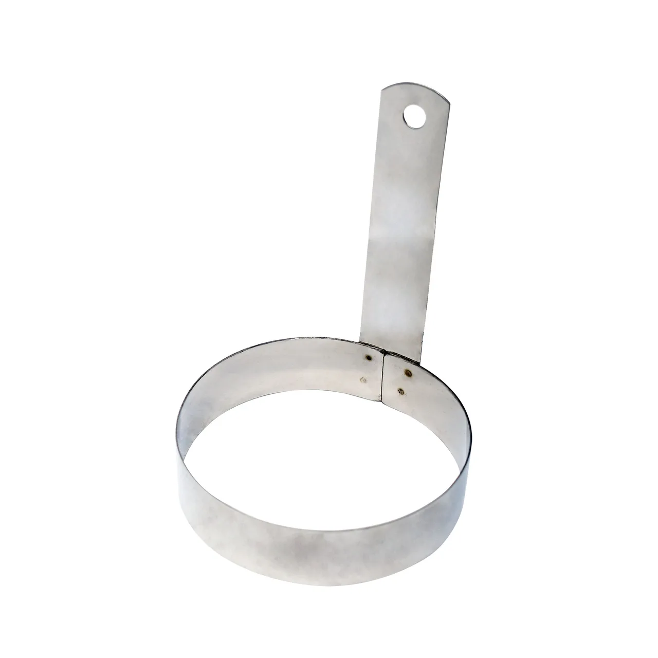 Omcan USA 80773 Egg Ring - 5" Stainless Steel Kitchen Accessory, Non-Stick Circular Shape for Eggs