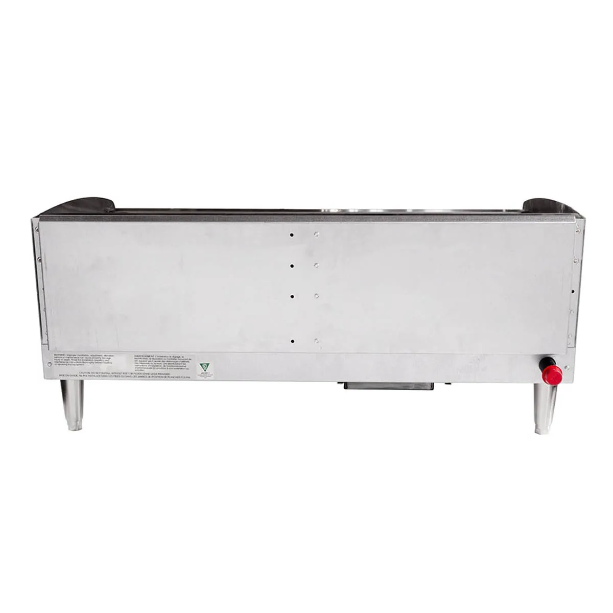 Toastmaster TMGM36 36" Countertop Manual Gas Griddle, 3/4" Steel Plate, 60.000 BTU