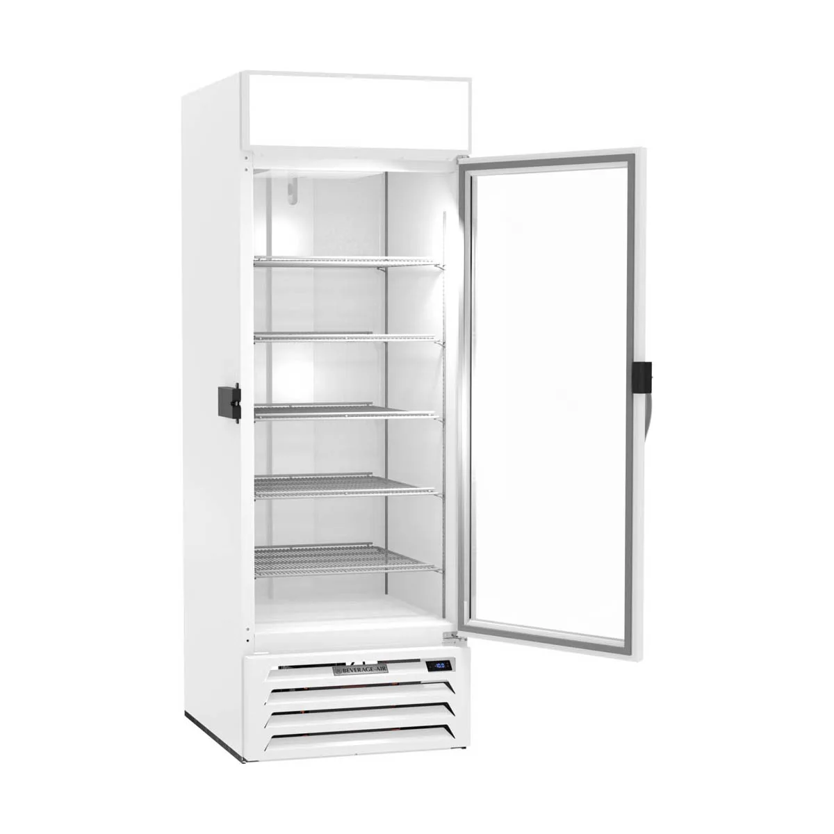 Beverage-Air MMF23HC-1-W-IQ 27" 1 Glass Door Merchandiser Freezer in White, 22.5 cu. ft.
