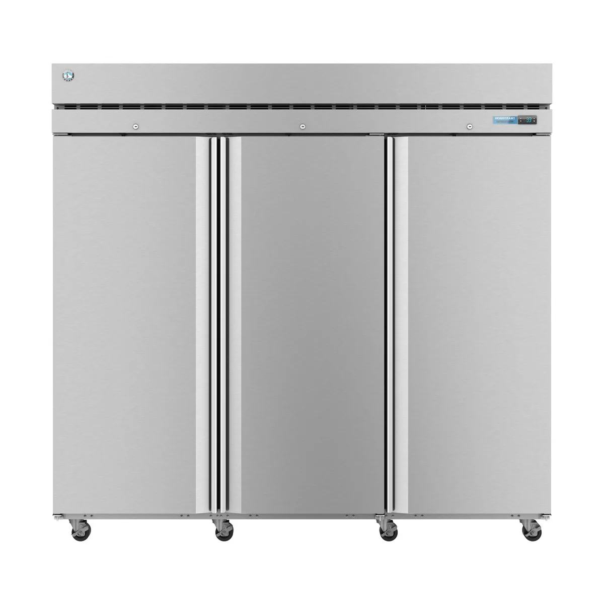Hoshizaki F3A-FS 82" Three Section Reach-In Freezer w/ 3 Solid Doors, Top Mount, 79 cu. ft.