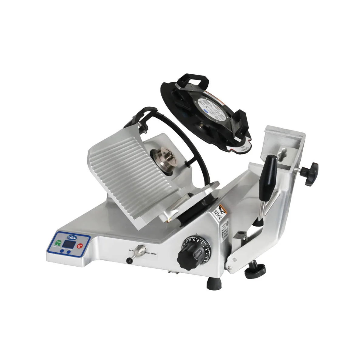 Globe SG13A S-Series 13" Heavy-Duty Automatic Meat Slicer, 1/2 HP, 4-Speed
