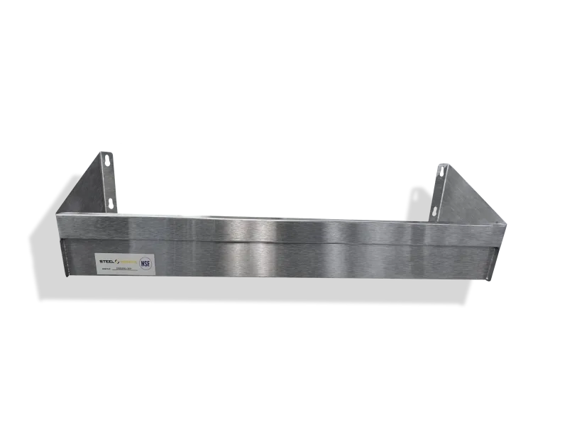 Steel Works SWSSR3-24X Speed Rail, 24" x 20-29" Width, Keyhole Mount, 22/304 Stainless Steel Build