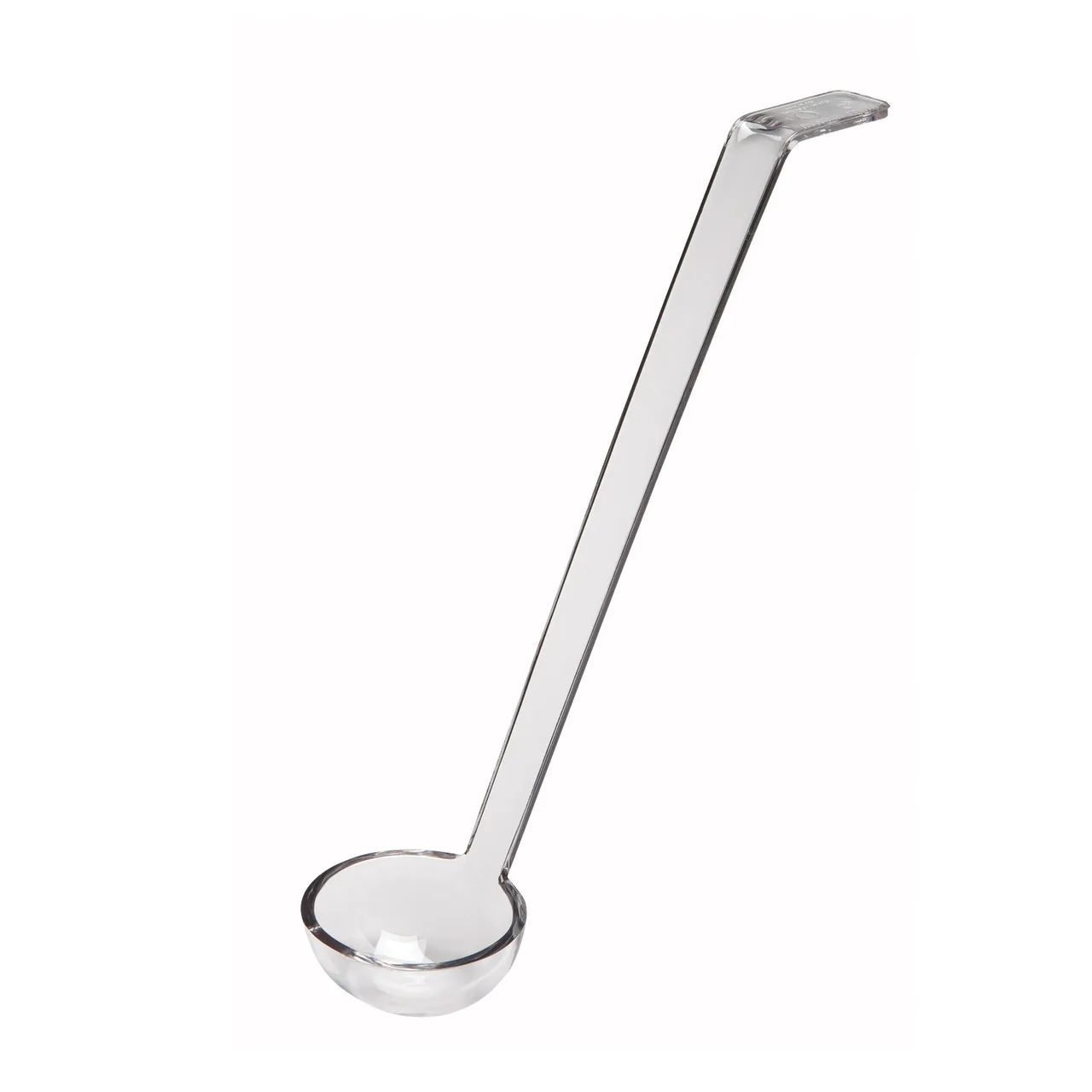 Cambro LD105135 - 10-9/16" Clear Polycarbonate Ladle, 1 oz, NSF, Made in USA