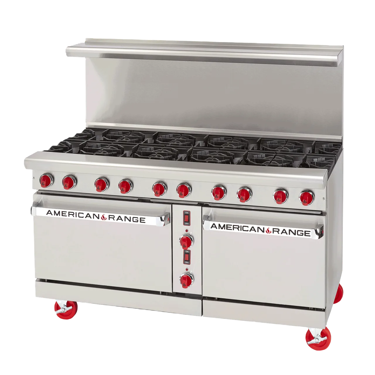 American Range ARGF-12G-8B-126L Gas 60" Restaurant Range