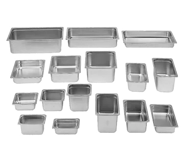 Thunder Group STPA3124PF Steam Table Pan, 1/2 Size, Perforated, 4" Deep, 18/8 Stainless Steel