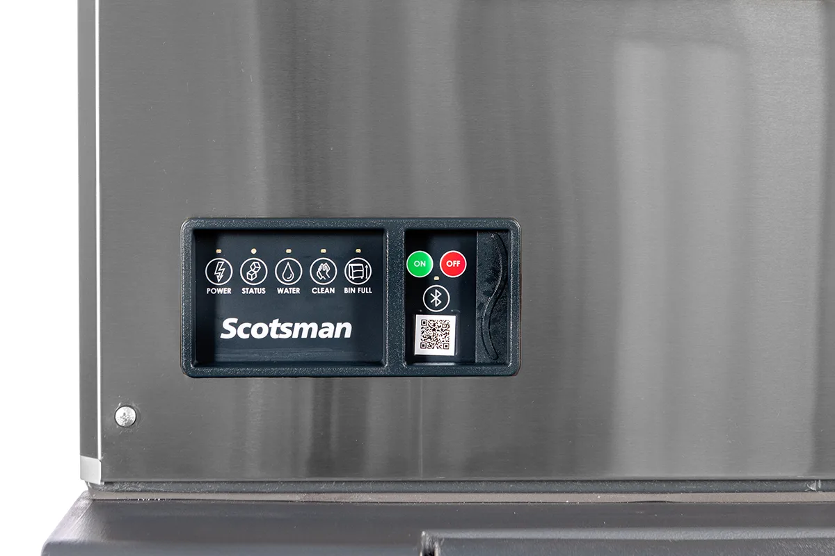 Scotsman MC0830SWX-32 Water-Cooled Half-Cube Ice Maker, 907 lb/24h, AgION, R290, 208-230V, Stainless