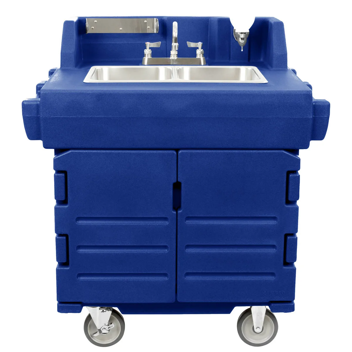 Cambro KSC402186 Camkiosk® Hand Sink Cart, with 2 Compartment Sink