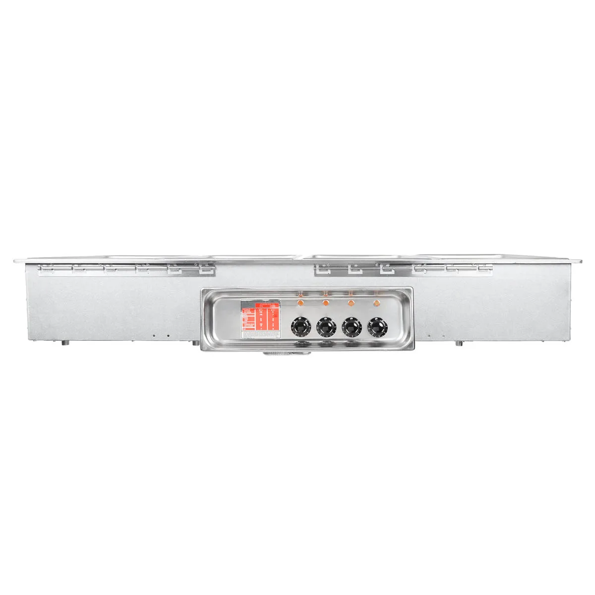 APW Wyott HFW-4DS Hot Food Well Unit, Drop-In, Electric, (4) 12" X 20" Wells