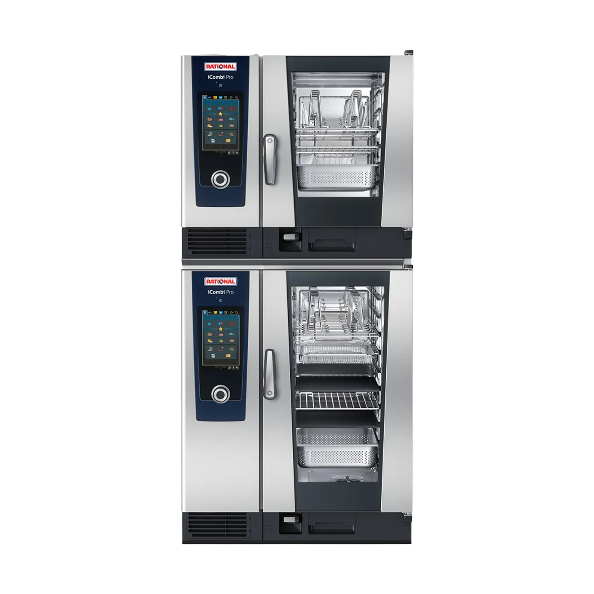 RATIONAL ICP 6-HALF ON 10-HALF E 208/240V 3 PH iCombi Pro Half Size Electric Combi Oven w/ 16 Pans, Steam Generator