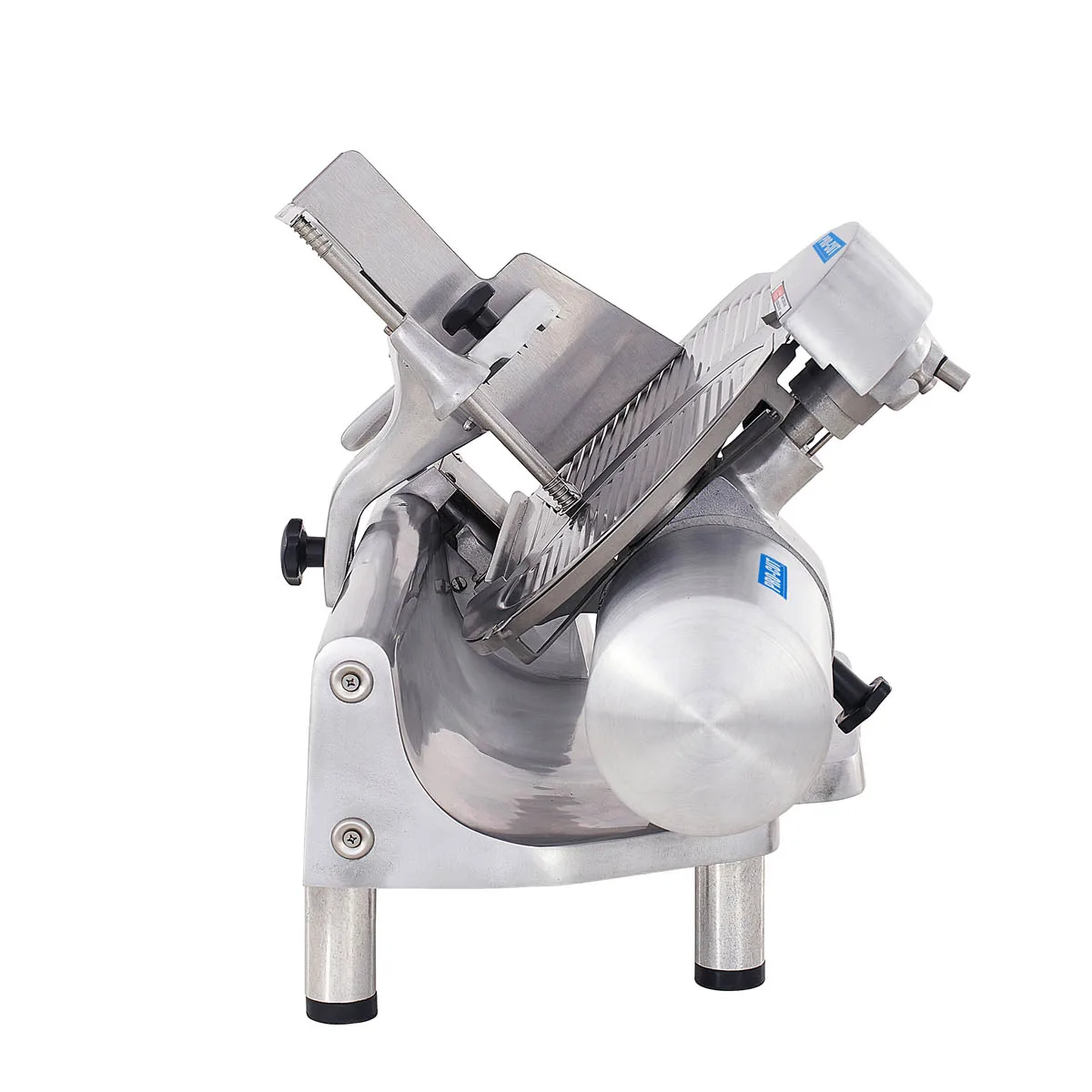 Pro-Cut KMS-13 - Manual 45° Gravity Feed Meat Slicer, 13" German Stainless Steel Blade, 1/3 HP 250W 115V, Aluminum Body, Built‑in Sharpener