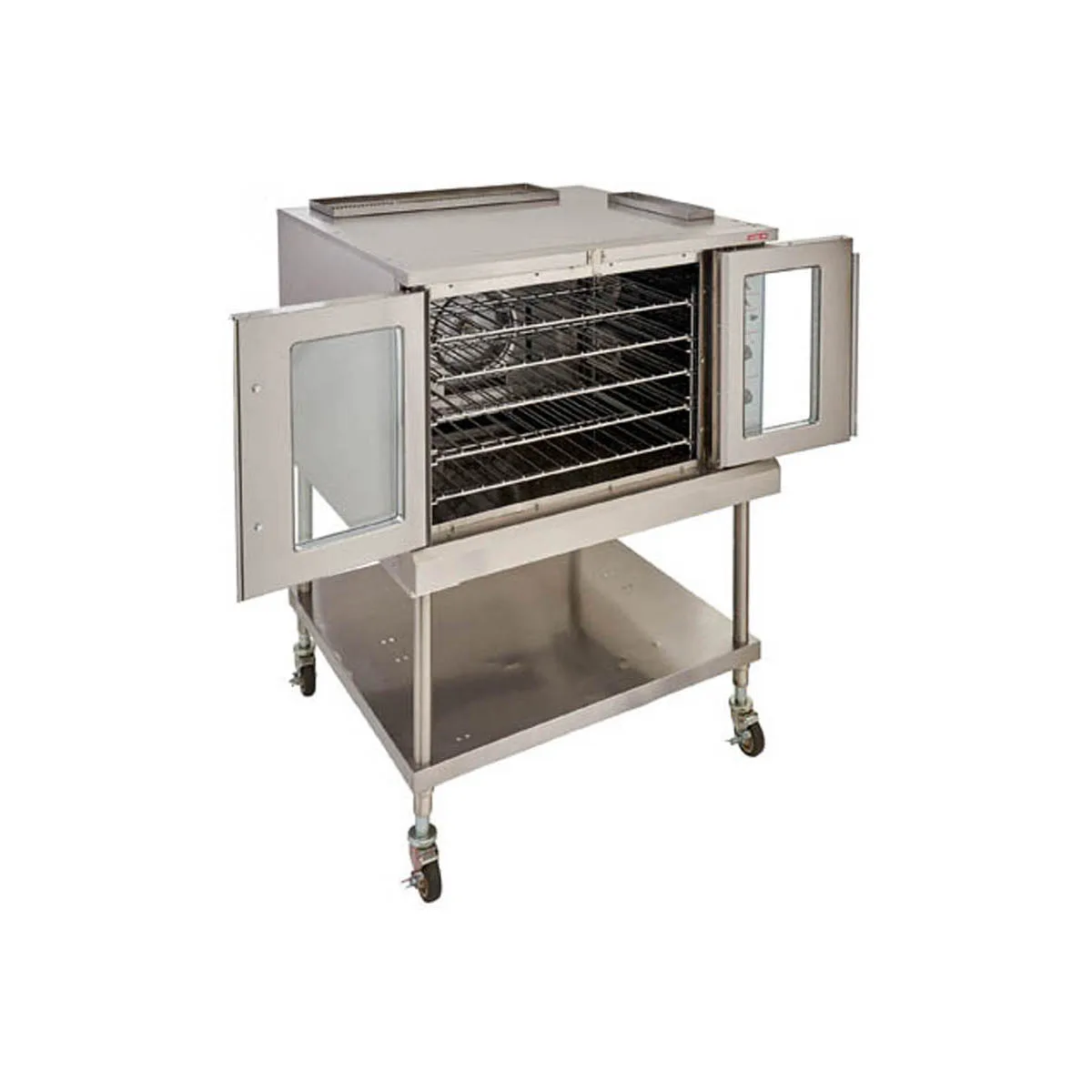 Lang ECOF-AP1M Single Deck Electric Convection Oven w/ Full-Size, Solid State Controls