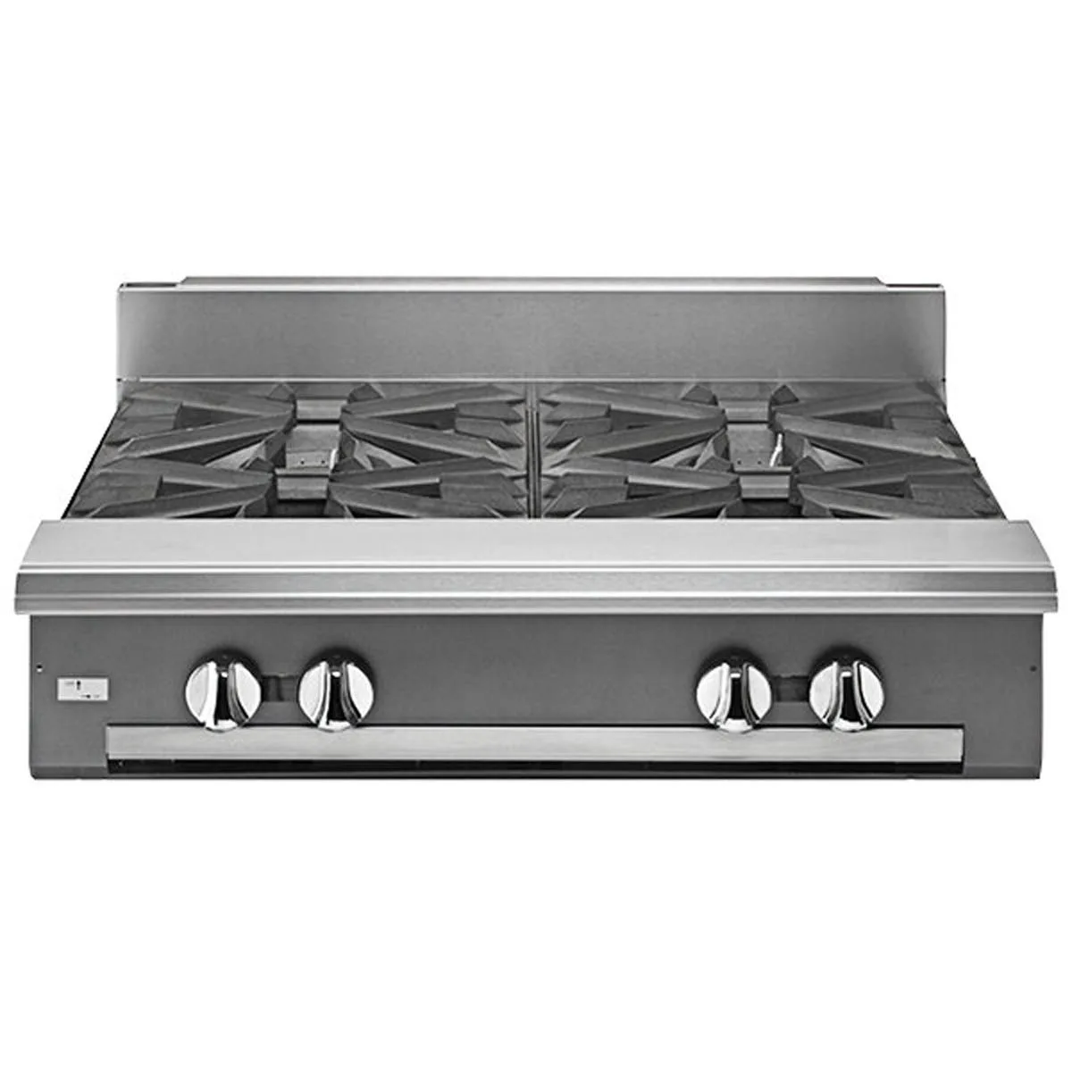 Vulcan V4B36 36" Gas Heavy Duty Range w/ (4) Open Burners, Modular Base, 140.000 BTU