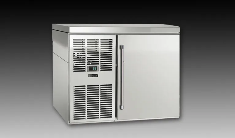 Perlick BBSLP36 Refrigerated Back Bar Cabinet w/ 6.2 Cu Ft Capacity, 1 Solid Door, Digital