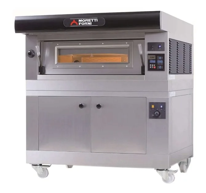 Moretti Forni AMALFI C1 38" Electric 1 Deck Pizza Oven, Brick, Dual Heat, 9×12" or 4×18" Capacity
