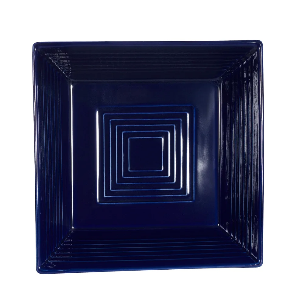 CACChina TG-B8-CBU Bowl, 42 Oz., 8"x8"x2-3/8", Porcelain, Cobalt Blue, Dishwasher/Oven Safe 1 Dozen