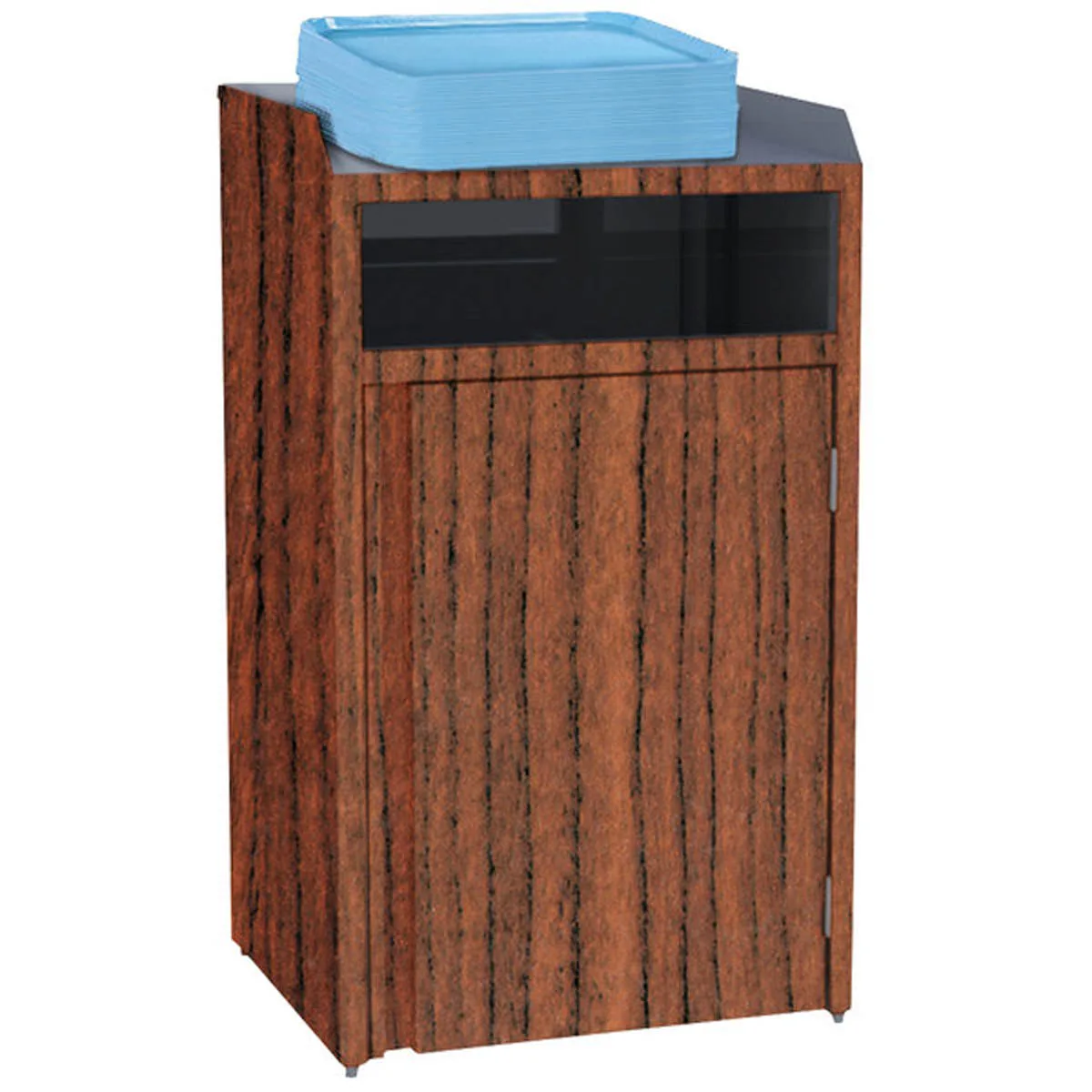 Lakeside 4310 Waste Station, 26-1/2"W x 23-1/4"D x 45-1/2"H, 35 Gallon Capacity