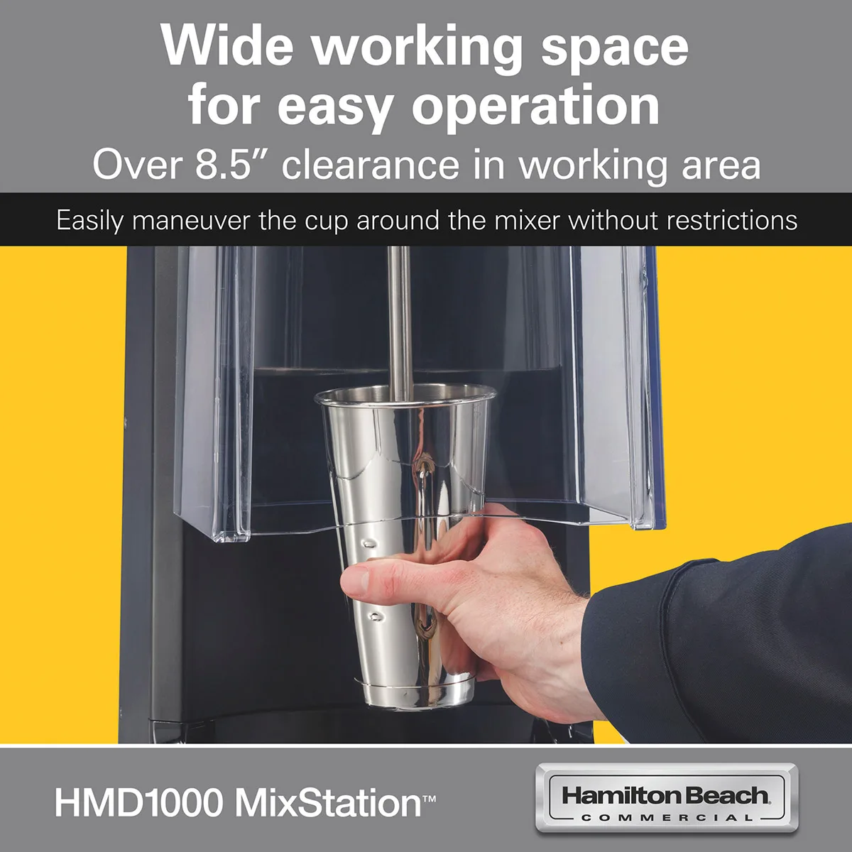 Hamilton Beach HMD1000 Single-Spindle Drink / Bar Mixer w/ Variable Speed, 120v/60/1-ph