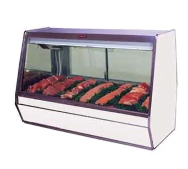 Howard-McCray R-CMS32E-6-BE-LED 74" Single Duty Flat Refrigerated Meat Display Case, Remote