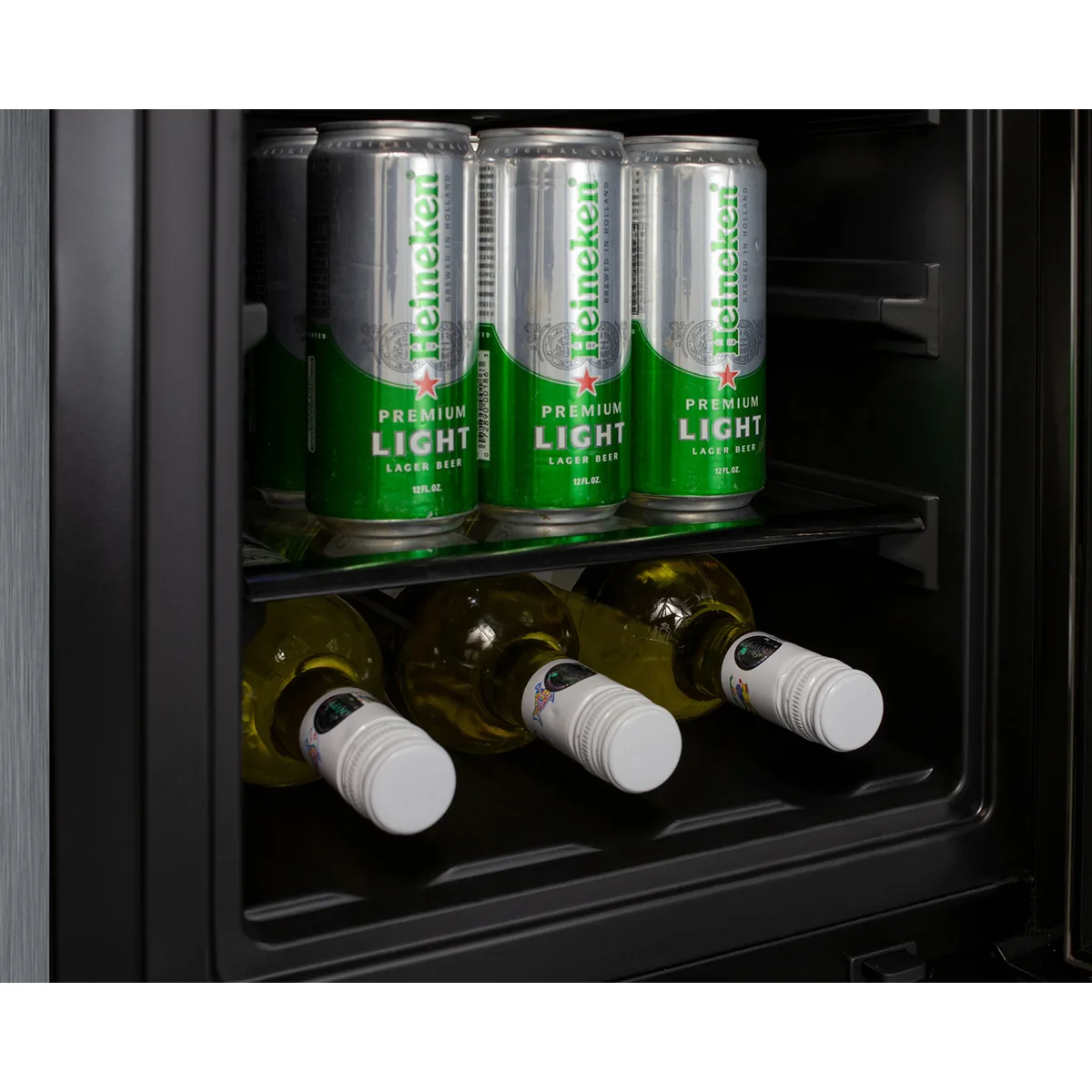 Summit ALBV15CSS Undercounter Beverage Center w/ Glass Door, 2.3 cu.ft
