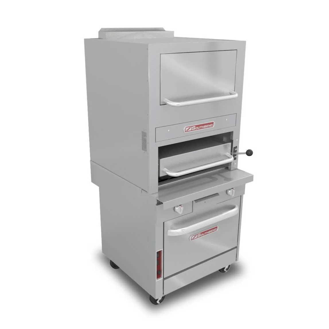 Southbend P32C-32B Heavy Duty Gas Radiant Broiler w/ Single Deck, Cabinet Base, 110.000 BTU