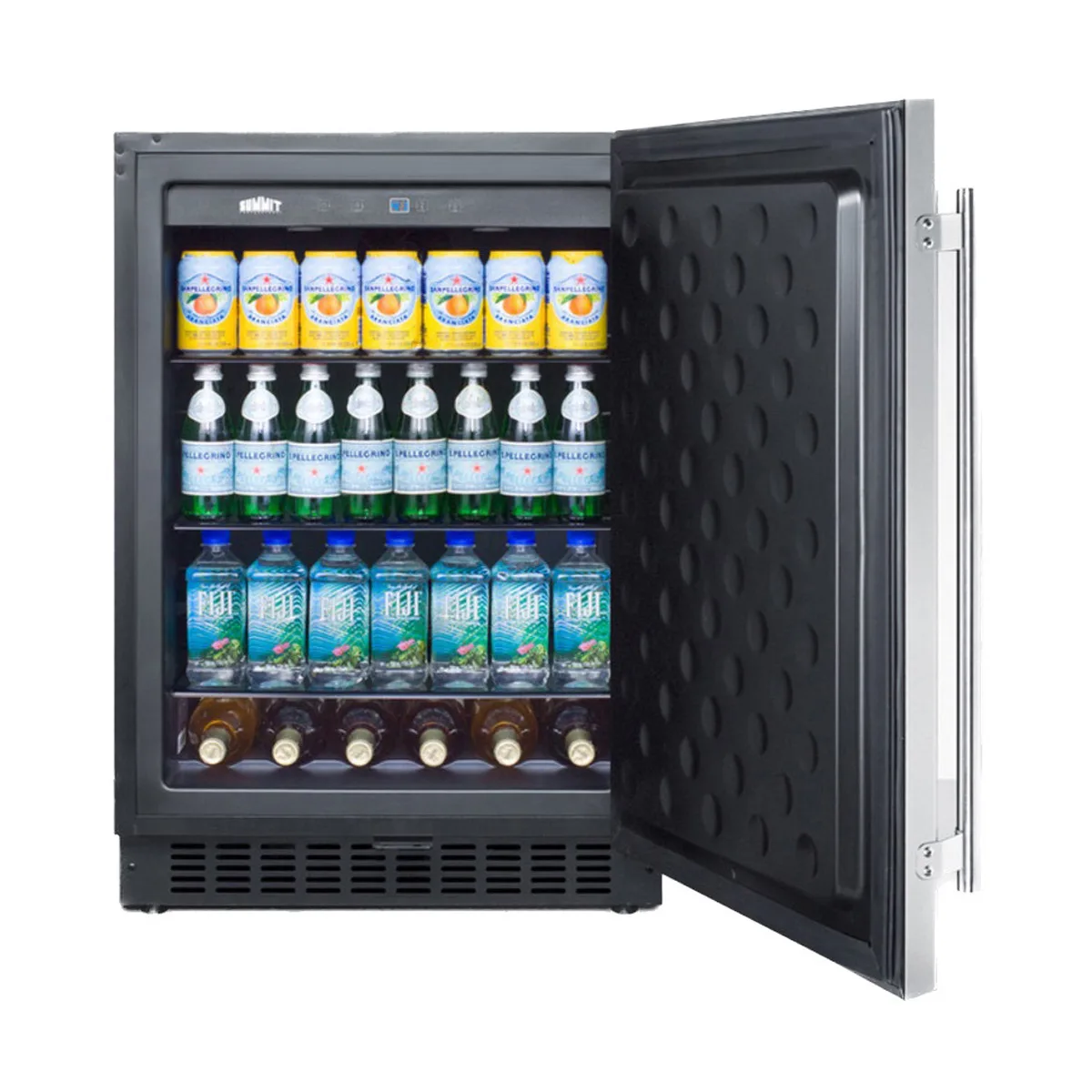 Summit SPR627OSCSS 24" Built-in or Freestanding Outdoor Refrigerator in Stainless Steel, 4.6 cu. ft.