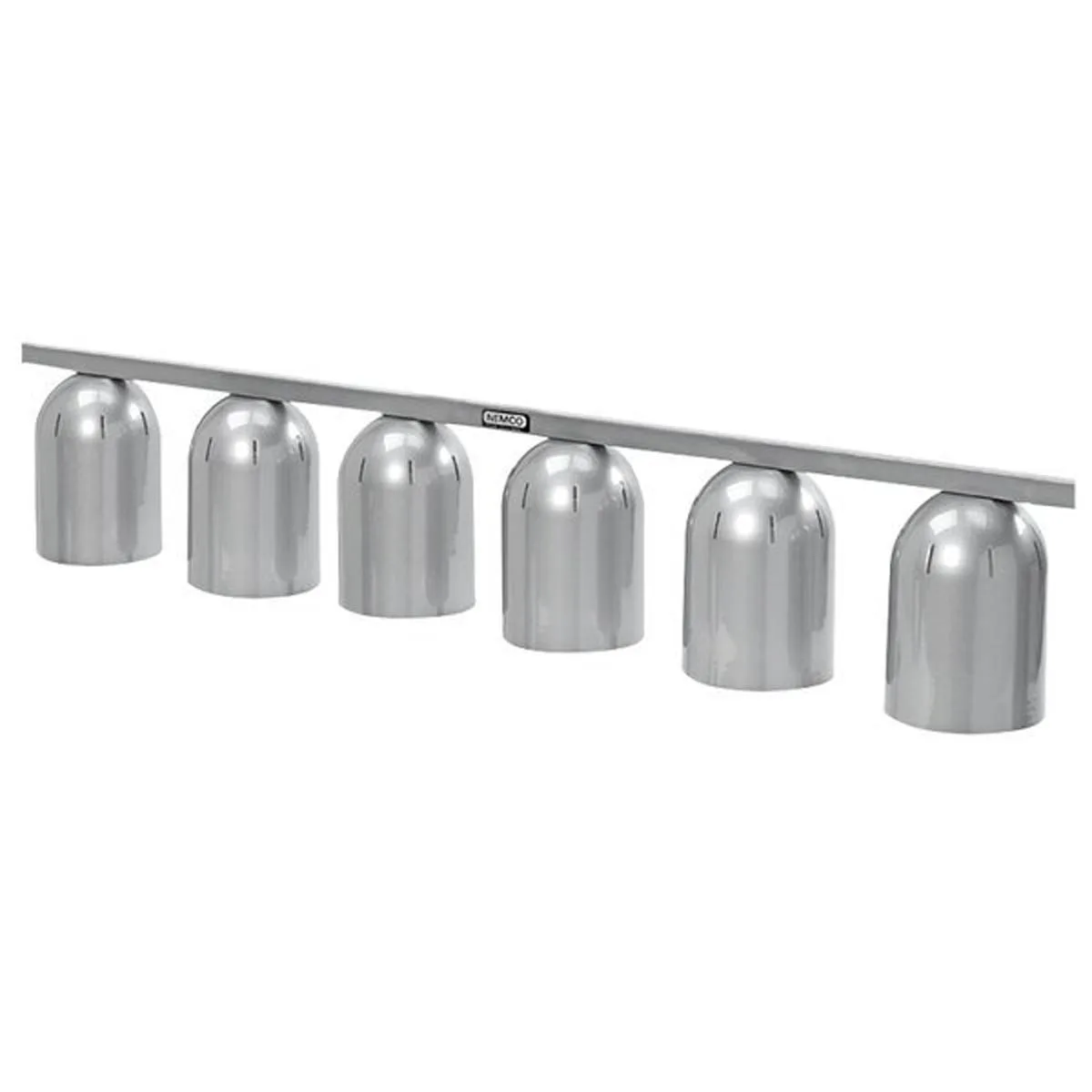 Nemco 6006-6 Heat Lamp, Single Row Suspension Bar, Chain Hung, 6 Bulb