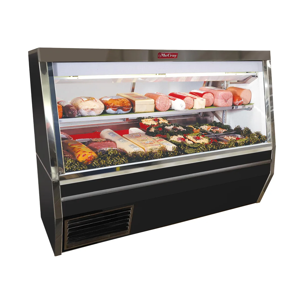 Howard-McCray SC-CDS34N-6-BE-LED 72" Flat Refrigerated Deli Display Case