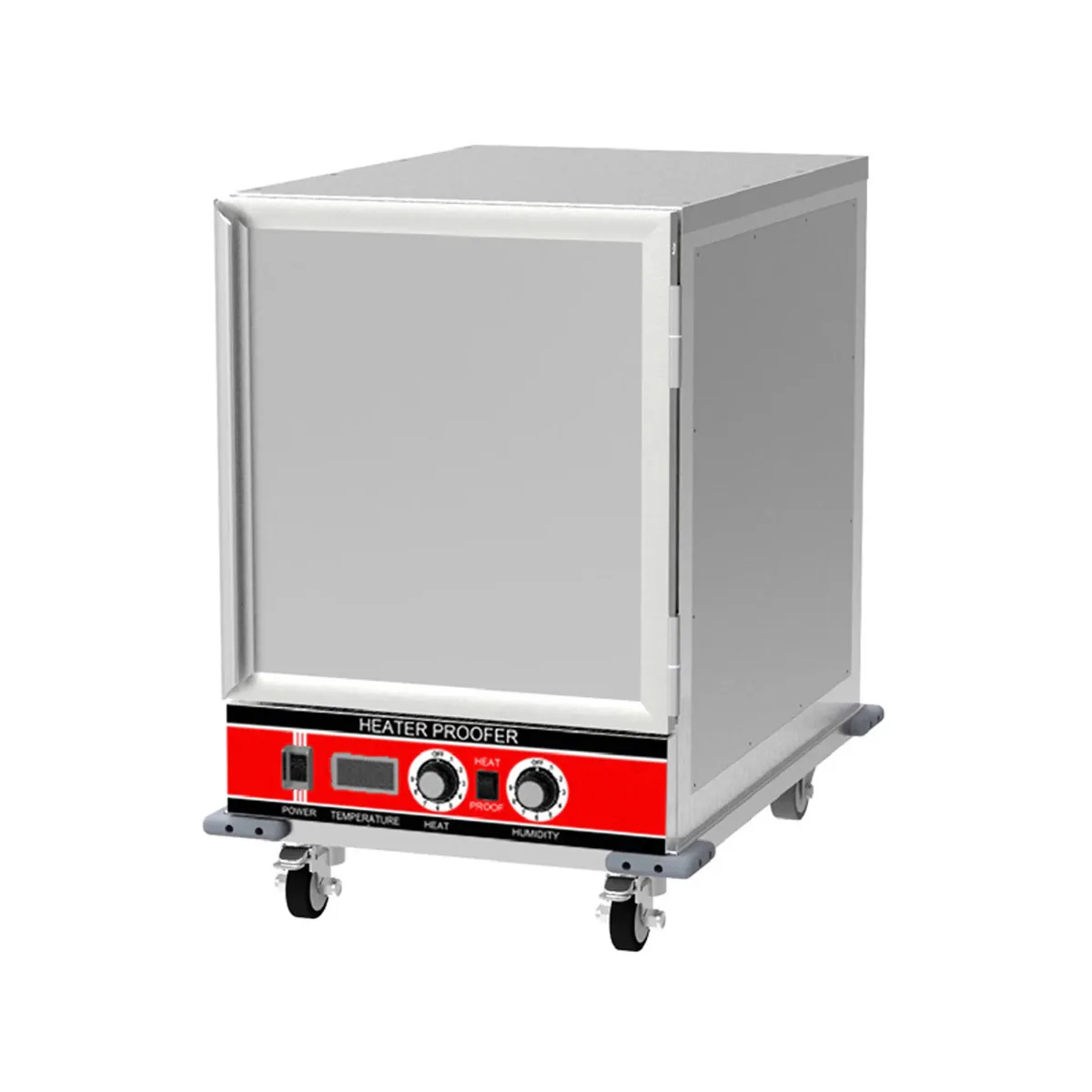 BevLes HPIS-3414 Half Height Insulated Heated/Proofing Cabinet, (1) Solid Door