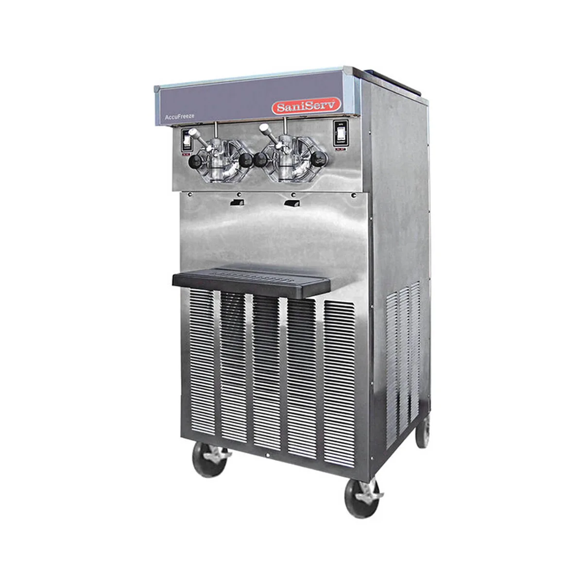 SaniServ 724 Cylinder Type Frozen Drink Machine, Floor Model w/10 qt. Hopper - (2) 2hp / Double