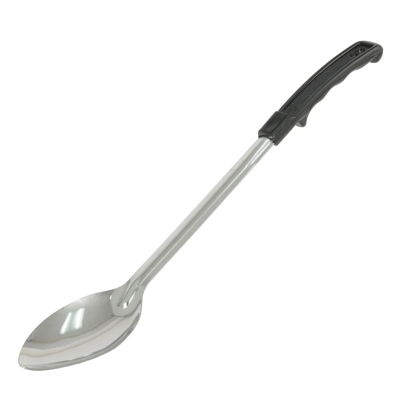 CAC China SBSO-13BH Basting Spoon, 13" Long, Solid Stainless Steel with Bakelite Handle