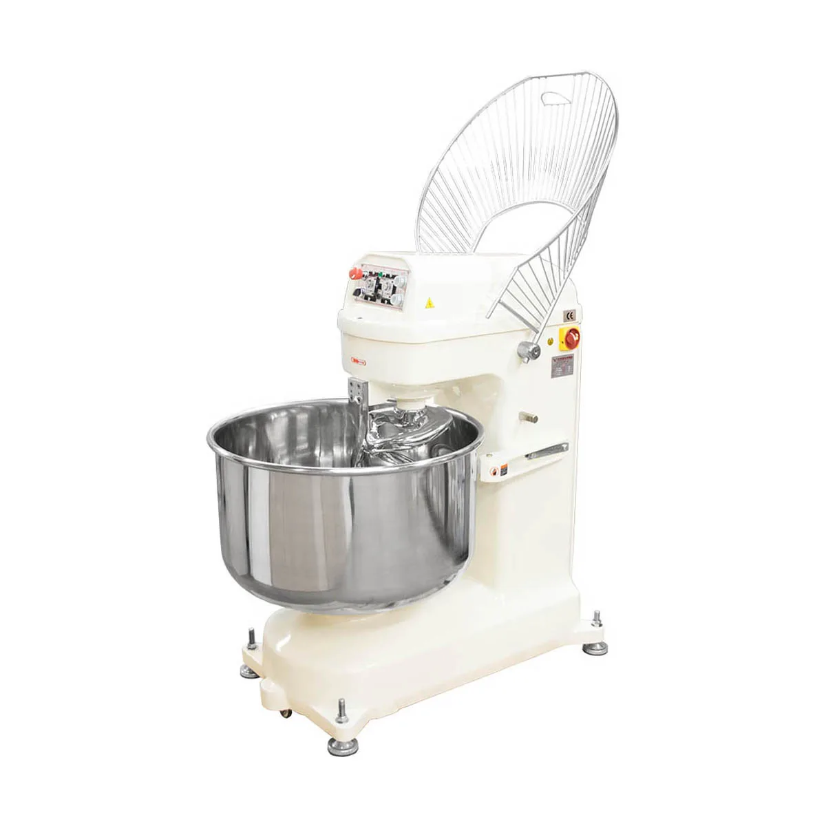 American Eagle AE-75K 190 qt Spiral Mixer with Fixed Bowl, 2-Speed, 264 lbs Dough Capacity