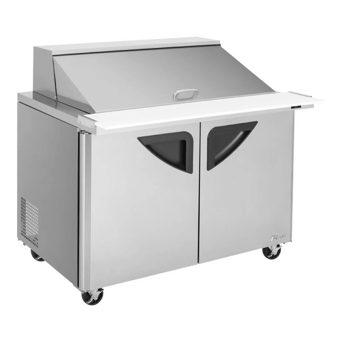 Turbo Air TST-48SD-18-N 48" Mega Top Sandwich/Salad Prep Table w/ 2 Doors, 18 Pans