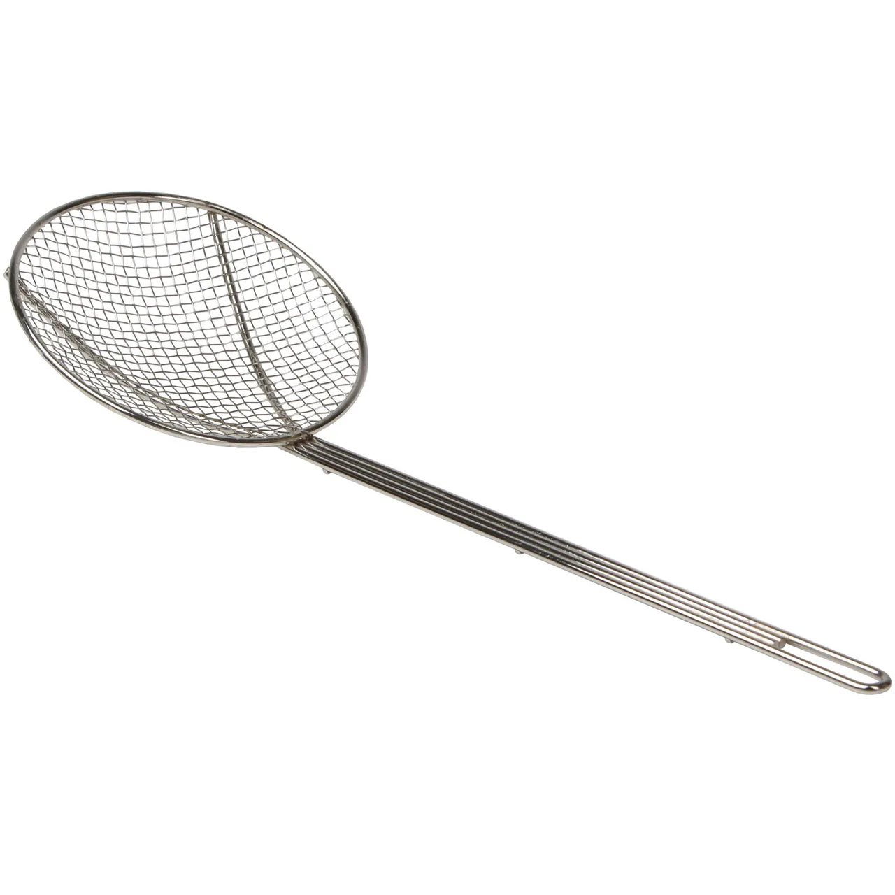 Omcan USA 80392 Skimmer – 8" Mesh Skimmer, 8" Diameter Wire Mesh Bowl
