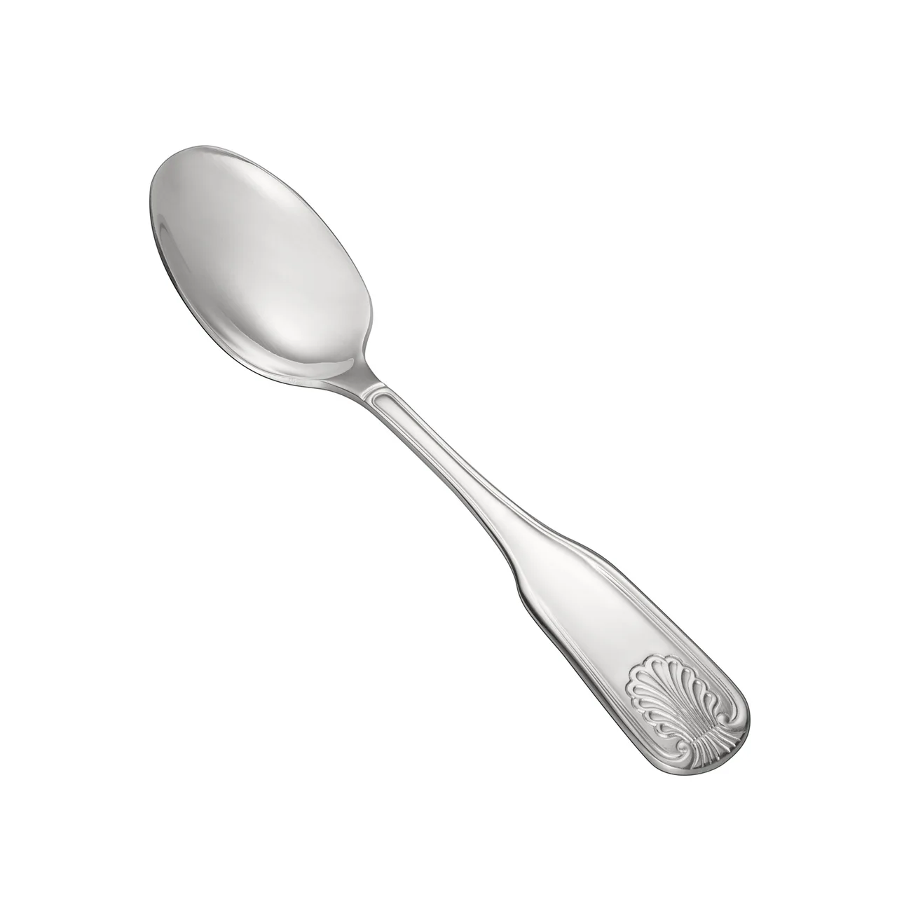 CAC China 3001-01 Phoenix Teaspoon, 6¼" Length, Heavy Weight, 18/0 Stainless Steel - 1 Dozen