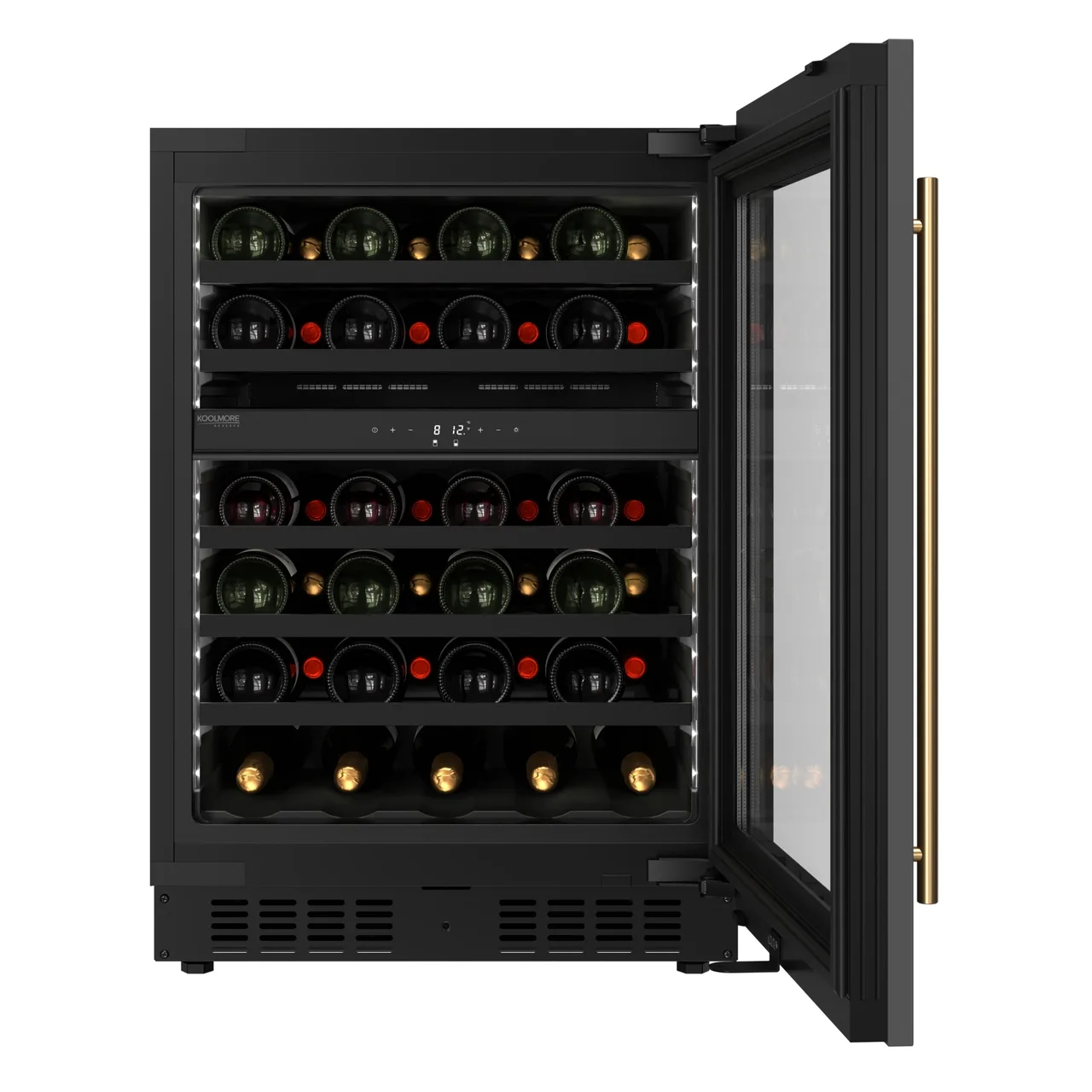 Koolmore KM-CW46DZ-BPR Reach-In Undercounter Refrigerator