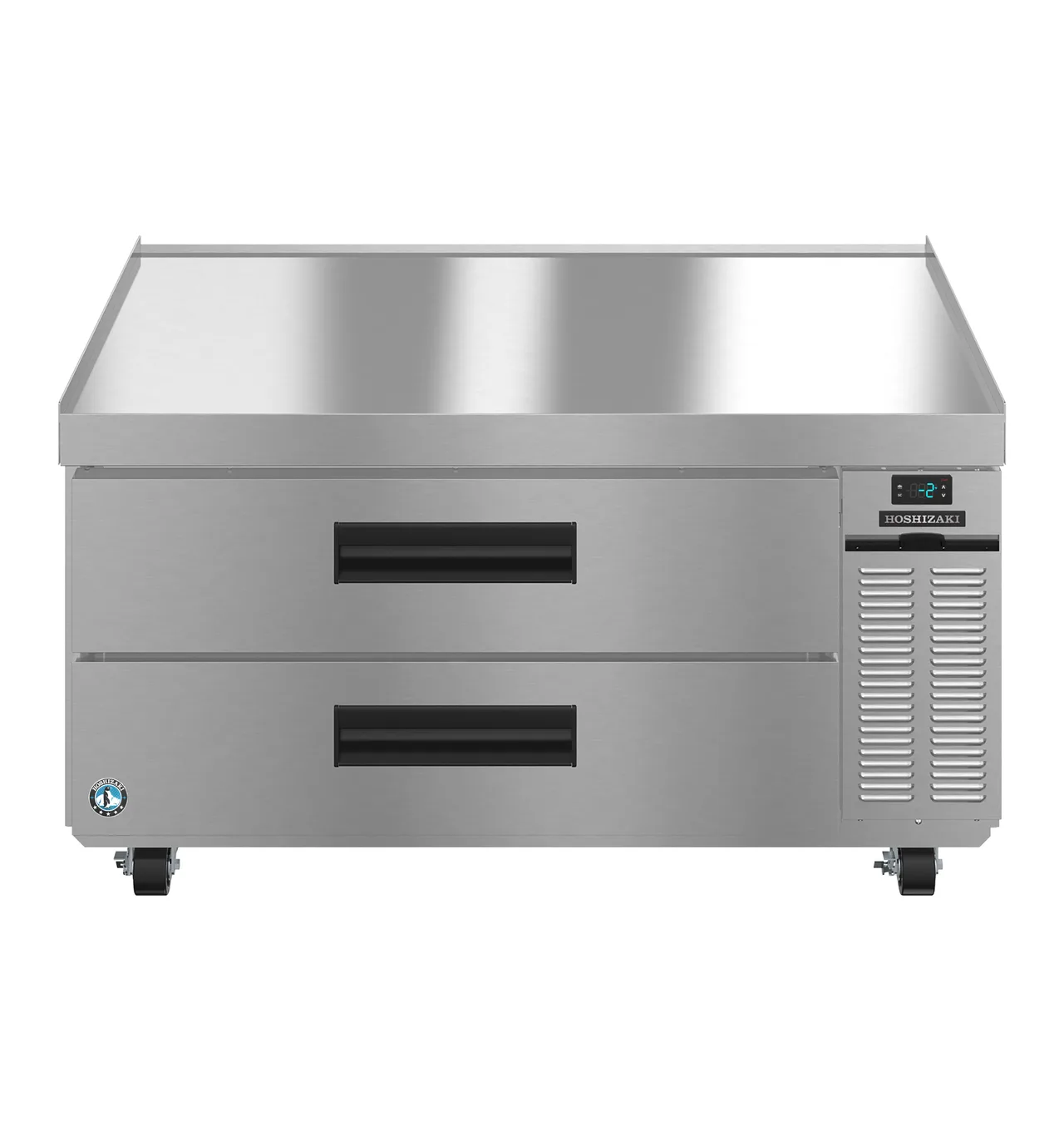 Hoshizaki CF49B 49" 2 Drawers Freezer Chef Base, 9.74 cu. ft. Stainless Steel, R290, 1/2 HP, 115V
