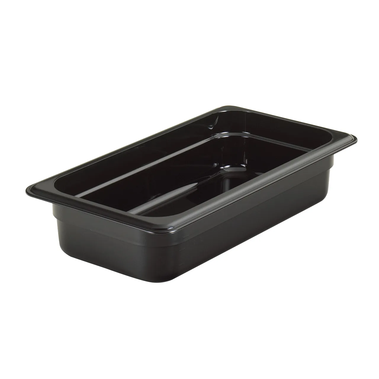 Cambro 32CW110 - Camwear Food Pan, 2.5 Qt 1/3 Size, 2.5" Deep Polycarbonate Black, NSF