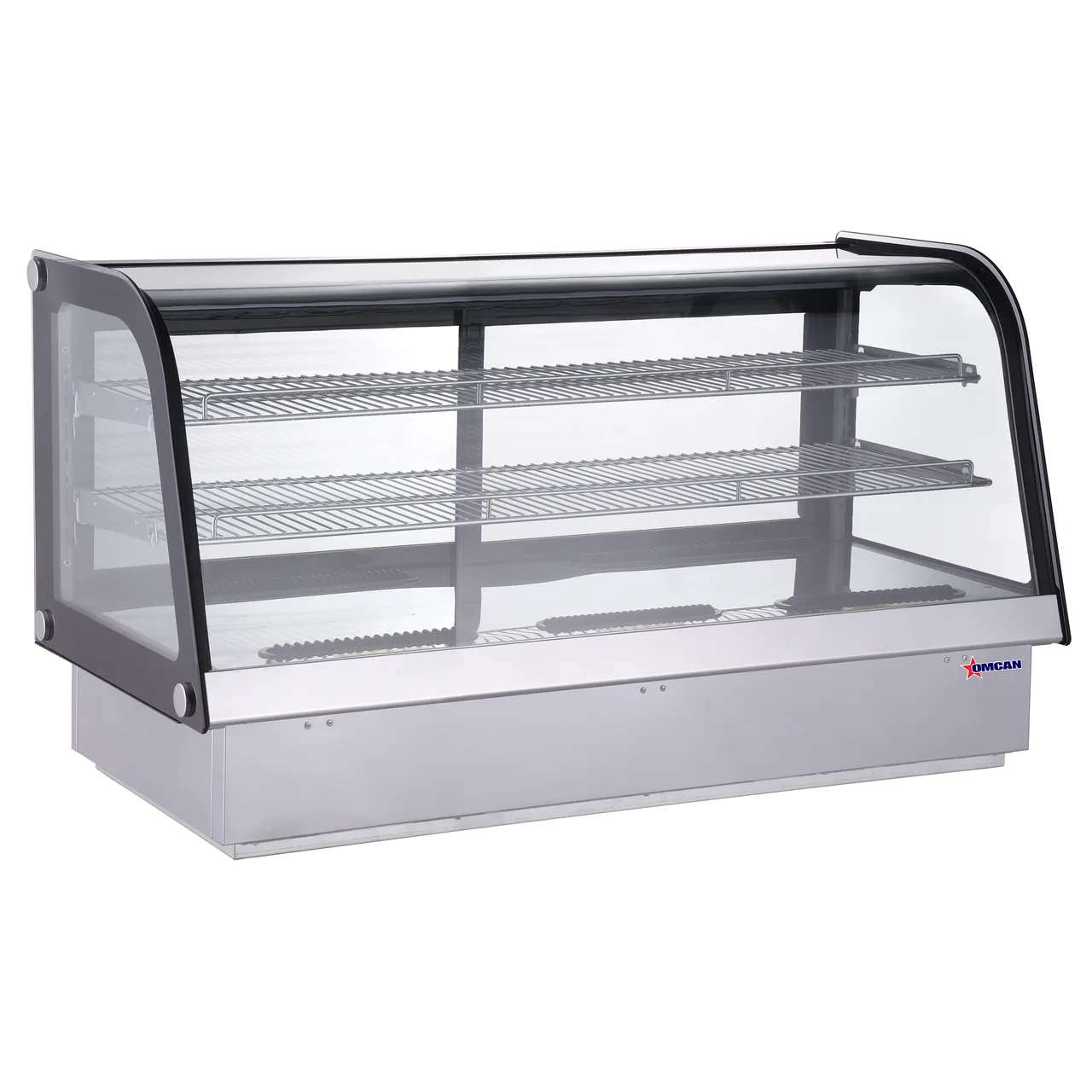 Omcan USA 47561 48" Curved Refrigerated Deli Display Case