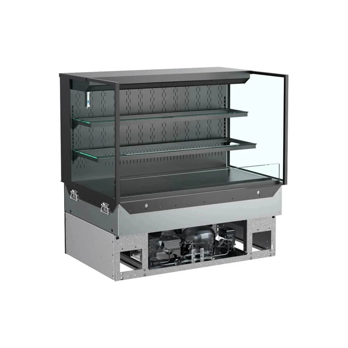 Structural Concepts NE4827RSSV 48" Reveal® Self-Service Refrigerated Slide In Counter Case