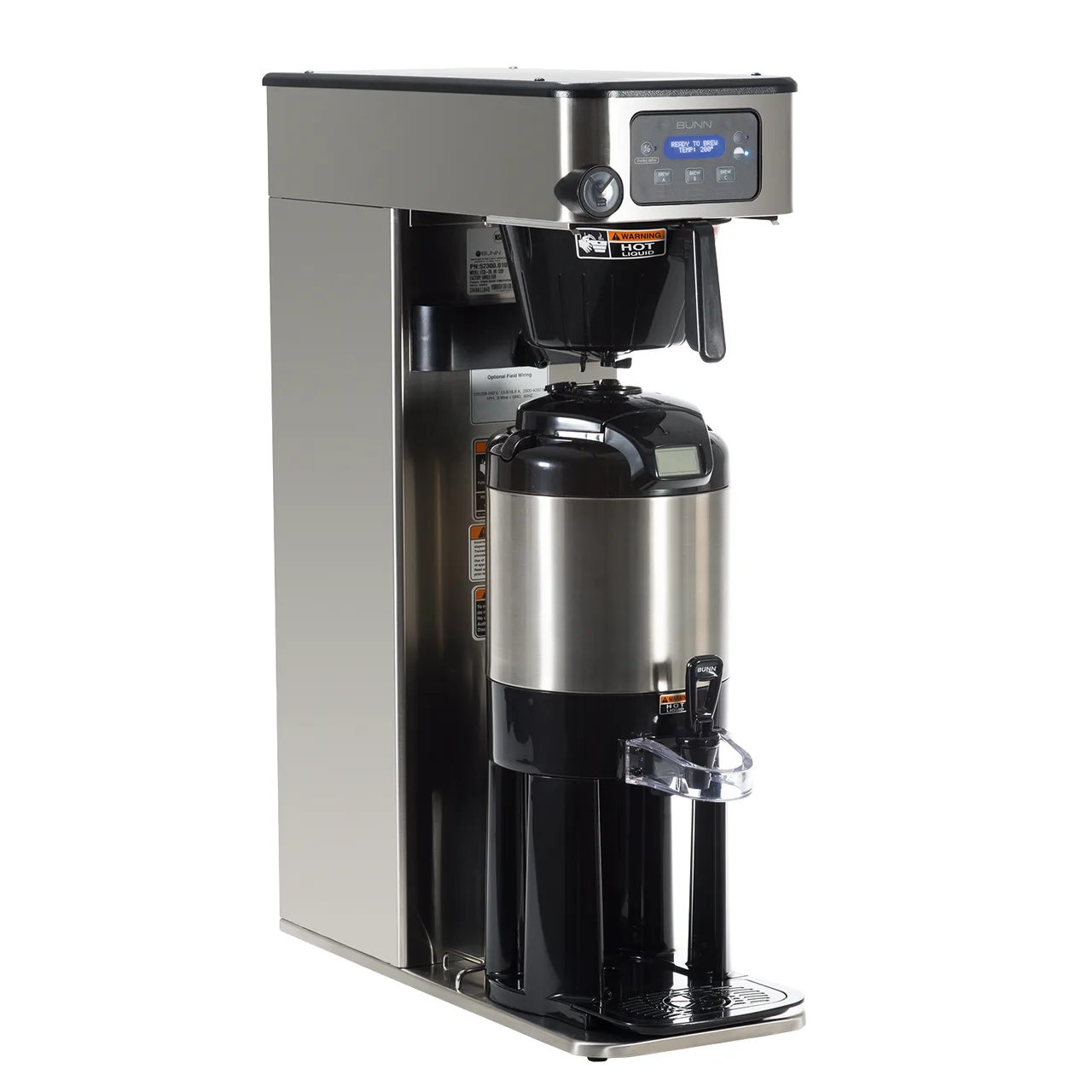 BUNN 52300.0100 52300.0100 Itcb-Dv High Volume Tea/Coffee Brewer, Dual Voltage